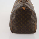 LOUIS VUITTON Monogram Keepall 55 Boston Bag M41424 LV Auth 187725-5