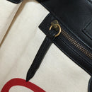 GUCCI GG Supreme Tote Bag PVC 2way Beige Gold 450950 Auth 187728M-27