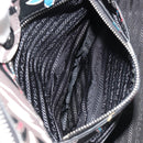 PRADA Hand Bag Saffiano leather 2way Black Silver Auth 187729A-27