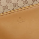 GUCCI GG Canvas Sherry Line Tote Bag Beige Red 019 0401 Auth 187732A-17