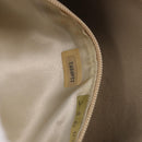 CHANEL Matelasse Pouch Lamb Skin Beige Gold CC Auth 187733A-19