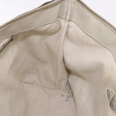 GUCCI GG Canvas Tote Bag Beige Gold 257069 Auth 187734-21