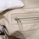 GUCCI GG Canvas Tote Bag Beige Gold 257069 Auth 187734-23