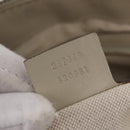 GUCCI GG Canvas Tote Bag Beige Gold 257069 Auth 187734-12