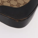 GUCCI GG Canvas Jackie Web Sherry Line Bag Beige Red 001 3306 3444 Auth 187739-10