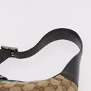 GUCCI GG Canvas Jackie Web Sherry Line Bag Beige Red 001 3306 3444 Auth 187739-8