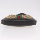 GUCCI GG Canvas Jackie Web Sherry Line Bag Beige Red 001 3306 3444 Auth 187739-9