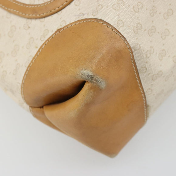 GUCCI GG Supreme Web Sherry Line Tote Bag PVC White Red 002 904 0223 Auth 187740