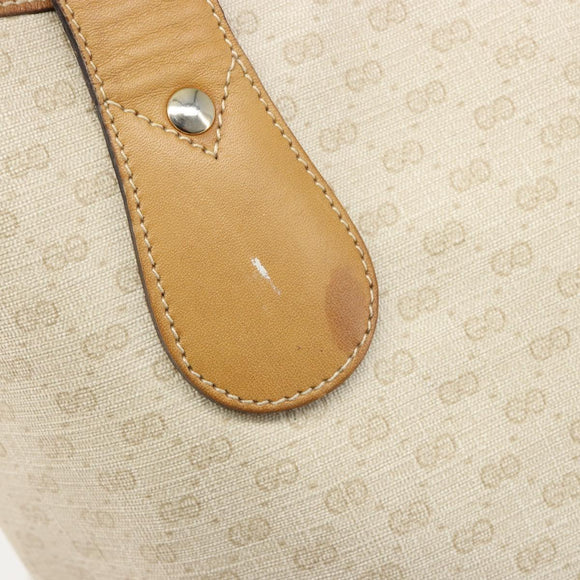 GUCCI GG Supreme Web Sherry Line Tote Bag PVC White Red 002 904 0223 Auth 187740