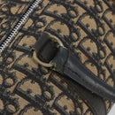 Christian Dior Trotter Canvas Hand Bag Navy Silver Auth 187741-11