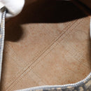 Christian Dior Trotter Canvas Hand Bag Navy Silver Auth 187741-12