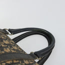 Christian Dior Trotter Canvas Hand Bag Navy Silver Auth 187741-8