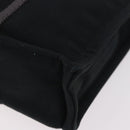 HERMES Fourre Tout PM Hand Bag cotton Black Silver Auth 187747A-13
