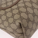 GUCCI GG Supreme Web Sherry Line Tote Bag PVC Beige Red 002 58 6487 Auth 187748-14