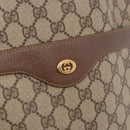 GUCCI GG Supreme Web Sherry Line Tote Bag PVC Beige Red 002 58 6487 Auth 187748-17