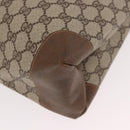 GUCCI GG Supreme Tote Bag PVC Beige Gold 89 02 904 Auth 187750A-13