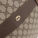 GUCCI GG Supreme Tote Bag PVC Beige Gold 89 02 904 Auth 187750A-14