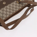 GUCCI GG Supreme Tote Bag PVC Beige Gold 89 02 904 Auth 187750A-7