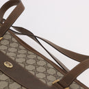 GUCCI GG Supreme Tote Bag PVC Beige Gold 89 02 904 Auth 187750A-8