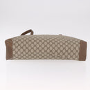 GUCCI GG Supreme Tote Bag PVC Beige Gold 89 02 904 Auth 187750A-9