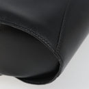 Christian Dior Shoulder Bag Leather Black Gold Auth 187754A-14