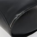 Christian Dior Shoulder Bag Leather Black Gold Auth 187754A-9