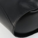 Christian Dior Shoulder Bag Leather Black Gold Auth 187754A-16