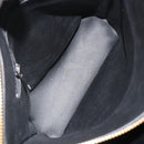 Christian Dior Shoulder Bag Leather Black Gold Auth 187754A-11