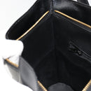 Christian Dior Shoulder Bag Leather Black Gold Auth 187754A-20
