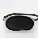 Christian Dior Shoulder Bag Leather Black Gold Auth 187754A-5