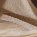 CELINE C Macadam Canvas Tote Bag Beige Gold Auth 187756-19