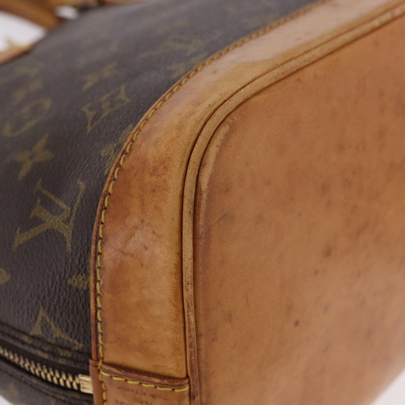 LOUIS VUITTON Monogram Alma Hand Bag M51130 LV Auth 187759