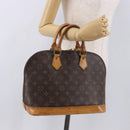 LOUIS VUITTON Monogram Alma Hand Bag M51130 LV Auth 187759-21