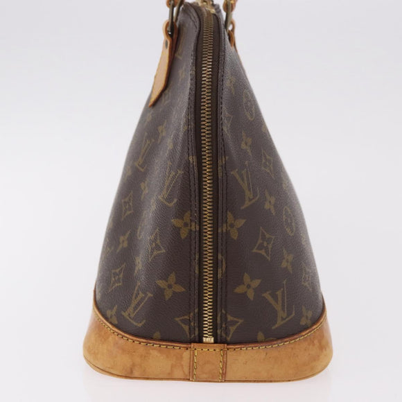 LOUIS VUITTON Monogram Alma Hand Bag M51130 LV Auth 187759