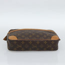 LOUIS VUITTON Monogram Compiegne 28 Clutch Bag M51845 LV Auth 187760-6