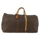 LOUIS VUITTON Monogram Keepall 60 Boston Bag M41422 LV Auth 187763-1