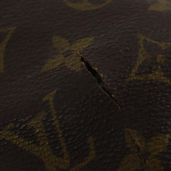 LOUIS VUITTON Monogram Keepall 60 Boston Bag M41422 LV Auth 187763
