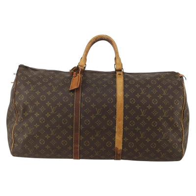 LOUIS VUITTON Monogram Keepall 60 Boston Bag M41422 LV Auth 187763 - 0