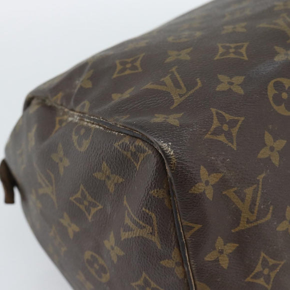 LOUIS VUITTON Monogram Speedy 30 Handtas M41526 LV Auth 187765
