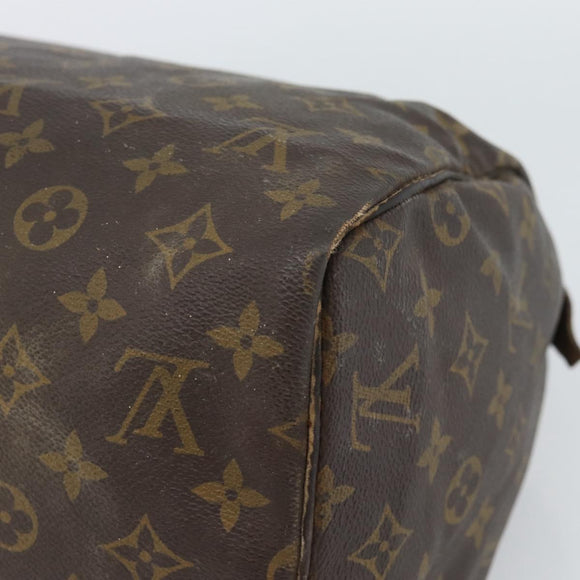 LOUIS VUITTON Monogram Speedy 30 Handtas M41526 LV Auth 187765