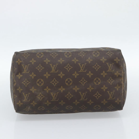 LOUIS VUITTON Monogram Speedy 30 Handtas M41526 LV Auth 187765