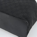 GUCCI Shoulder Bag Canvas Black 90644 Auth 187767-14