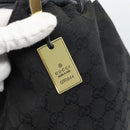 GUCCI Shoulder Bag Canvas Black 90644 Auth 187767-10