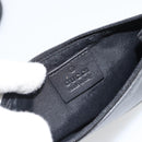 GUCCI Shoulder Bag Canvas Black 90644 Auth 187767-21