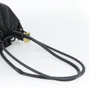 GUCCI Shoulder Bag Canvas Black 90644 Auth 187767-7