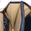 GUCCI GG Supreme Sherry Line Shoulder Bag PVC Navy Gold Auth 187772-21