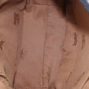 BURBERRY Nova Check Shoulder Bag Canvas Beige Silver Auth 187774A-12