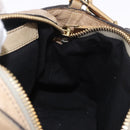 Chloe Etel Hand Bag Leather 2way Beige Gold Auth 187776A-21