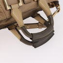 Chloe Etel Hand Bag Leather 2way Beige Gold Auth 187776A-7