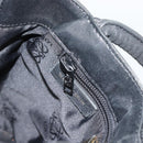 LOEWE Hand Bag Leather Black Gold Auth 187779A-19